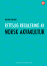 Bokomslag: Rettslig regulering av norsk akvakultur
